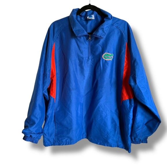 Vintage NCAA Florida Gators Quarter Zip Windbreaker Large - Picture 3 of 6
